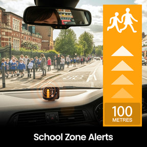 GCM - Pure Sync - Smart Road Safety & Speed Awareness Assistant with Camera Alerts