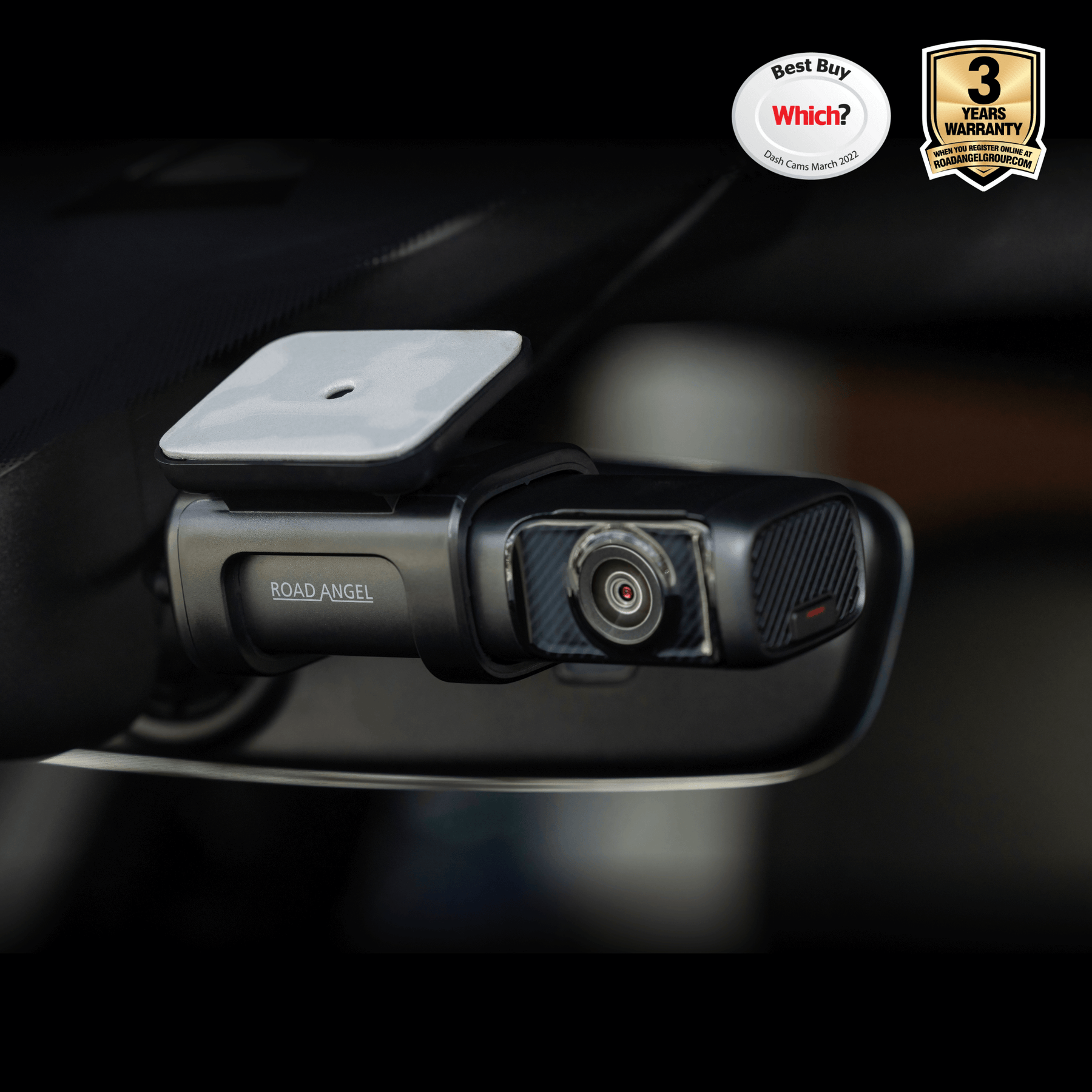 Caméra de tableau de bord Road Angel Halo Ultra 4K