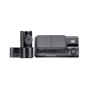 New- Road Angel Halo Ultima 4K Dual Dash Cam with Parking Mode & Quick Release mounting