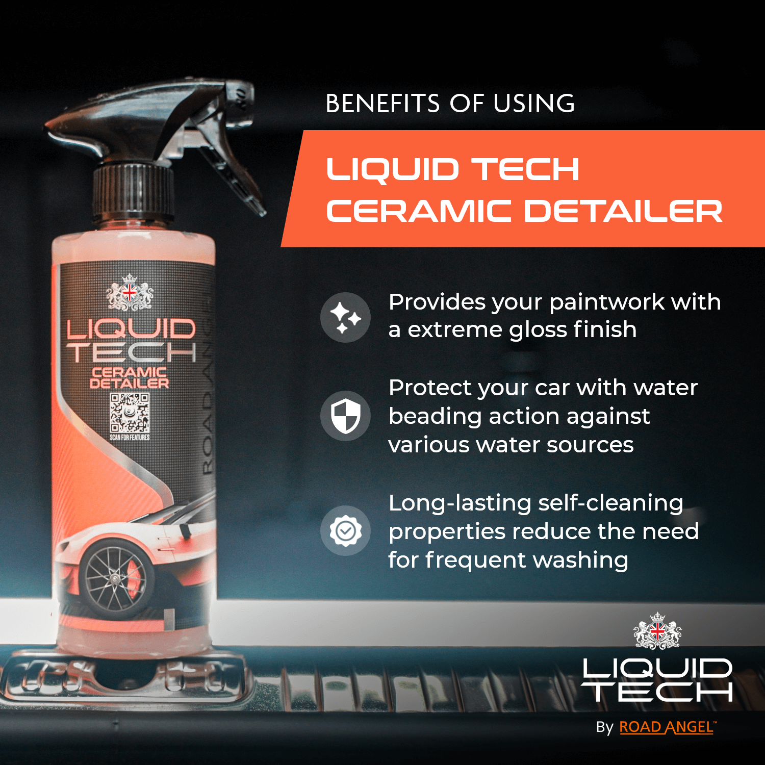 Liquid Tech Car Care - Ceramic Detailer - 500ml