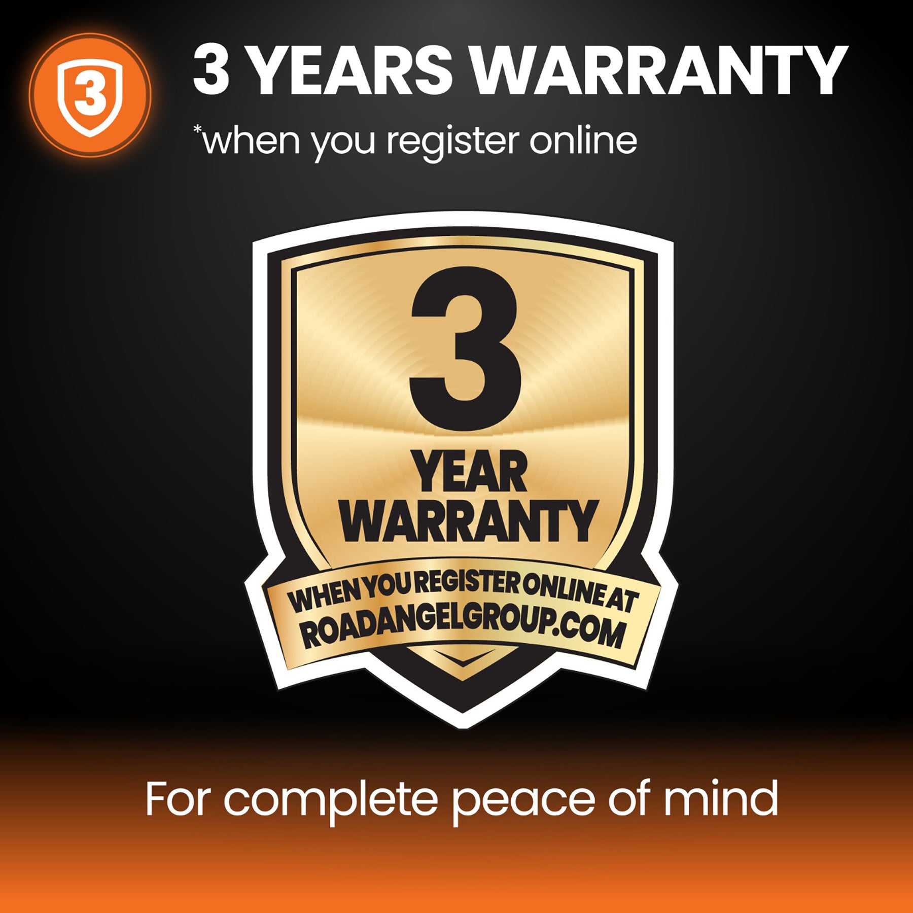 Caméra de tableau de bord avant et arrière Road Angel Halo Pro - Stock B